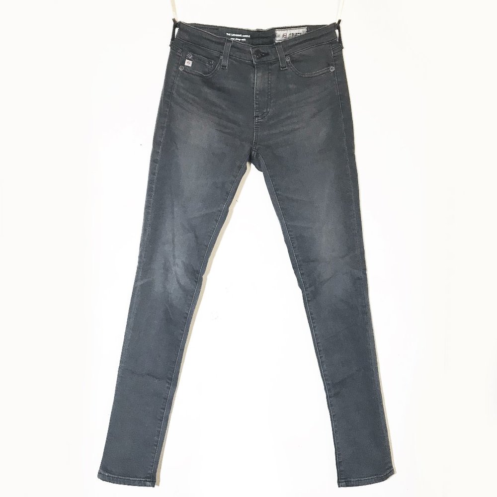 AG Jeans Gray Super Skinny Ankle Jean Legging 24